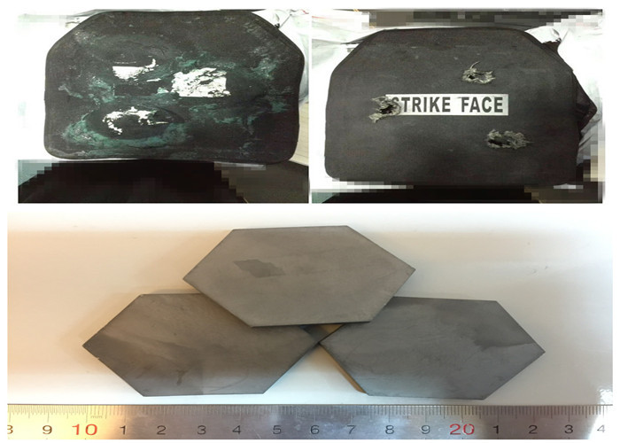 Ballistic Ceramic Plate Boron Ballistic Tiles / Silicon Carbide Ceramic ...