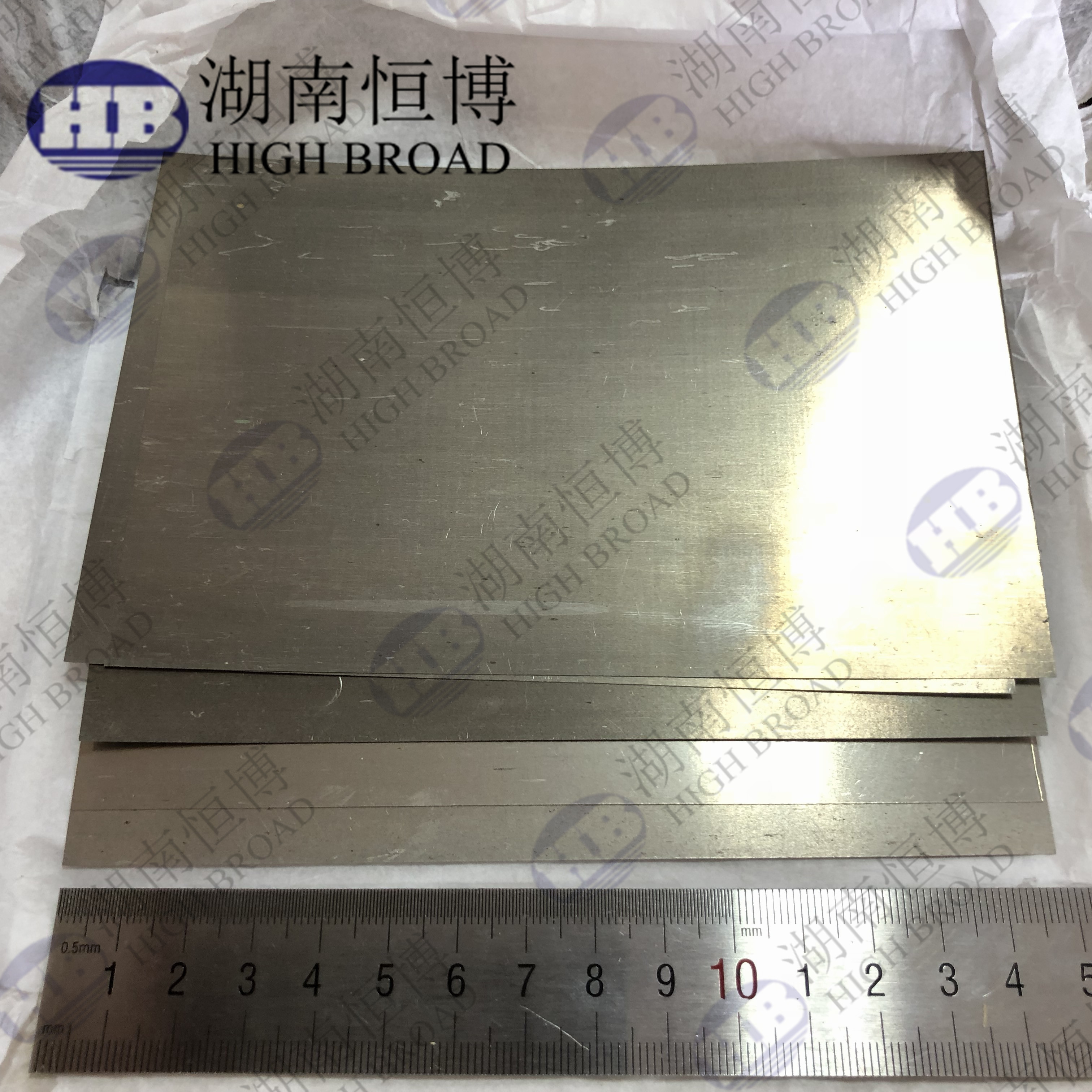 99.8% Pure Magnesium Foil Small Sheet – 1mm Thick X 120mm X 250mm